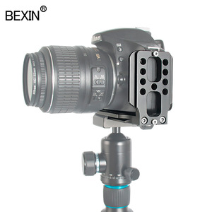 แผ่นปลดเร็วแบบ L สำหรับกล้อง DSLR ยี่ห้อ BEXIN ทำจากอลูมิเนียมอัลลอยด์ สำหรับติดตั้งกับขาตั้งกล้องและอุปกรณ์กันสั่น - Product Image 1