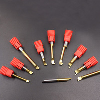 Outils de découpe CXS-04G100 en tungstène à revêtement PVD haute performance pour alésage de trous intérieurs de petit diamètre, pour mini-machine CNC