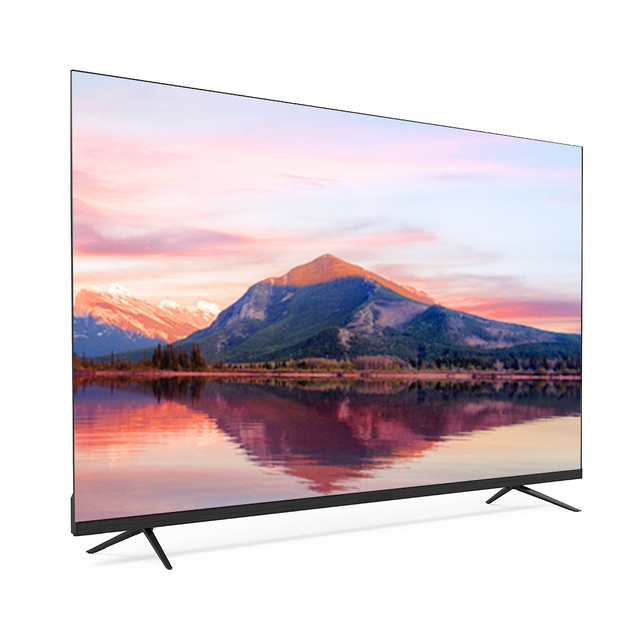 New Coming No Bezel Product Cheap 40 43 Inch Frameless 4K Televisors Screen Smart LED TV Television