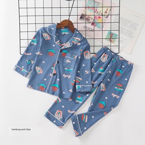 Vestiti autunnali per <span class=keywords><strong>bambini</strong></span> in cotone a maniche lunghe pigiama per ragazze primavera e autunno vestiti per <span class=keywords><strong>bambini</strong></span> vestiti per la casa - Product Image 3