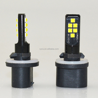 Pièces et accessoires pour véhicules, intérieur et commodité, ampoules, ampoule de phare antibrouillard LED pour voiture, 12 LED 3030 SMD 880 blanc, 12 SMD, éclairage automobile
