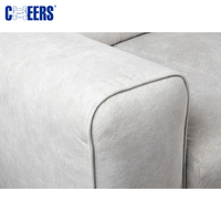 MANWAH CHEERS Canapé-lit électrique moderne avec télécommande sans fil en tissu imperméable pour meubles de salon de luxe