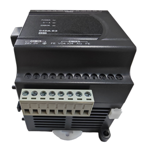 PLC รุ่น DVP04DA-E2 พร้อมหน่วยความจำ I/O RAM 4 ช่อง แรงดันไฟฟ้าใช้งาน 24V สำหรับระบบอัตโนมัติในอุตสาหกรรม หน่วยความจำ I/O RAM 4 ช่อง สำหรับอุตสาหกรรมขนาดกะทัดรัด - Product Image 1