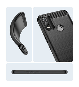 Coque arrière en caoutchouc TPU grain brossé durable pour <span class=keywords><strong>Nokia</strong></span> C21 Plus G21 <span class=keywords><strong>X30</strong></span> G50 - Product Image 4