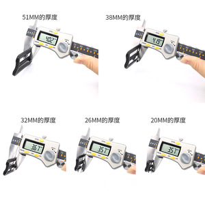 Hebilla de Plástico en Forma de D de 20mm, 26mm, 32mm, 38mm, 51mm para Bolsos, Cierres Ajustables, Accesorio de Hardware Duradero para Correas - Product Image 4