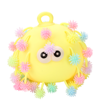 Décompression TPR 2024 OEM jouets à presser mignon neige moelleux balle anti-stress led fidget jouets pour enfants