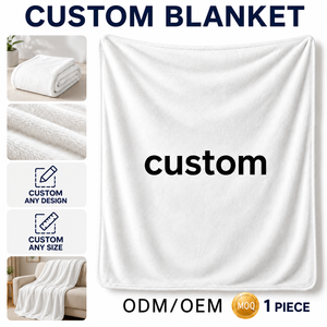 Nueva Manta Personalizada con Diseño de Girasol Estrellado, Escena de Niña con Vestido Azul, Manta con Estampado Personalizado para Dormitorio, Sofá, Sala de Estar, Regalo para el Hogar - Product Image 5