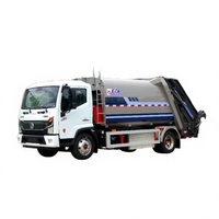 Camion à ordures électrique à compression EV 4x2 11m3, véhicule à énergie nouvelle, directement de l'usine
