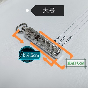 Étiquette d'identification pour animaux de compagnie en alliage, anti-perte, pour collier de chat ou de chien, petite, moyenne, grande taille - Product Image 2