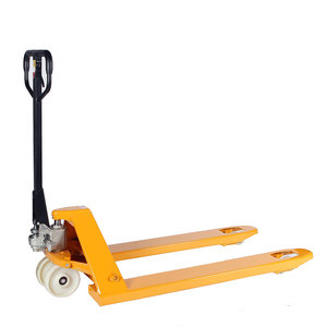 Chariot à palettes manuel Weliftrich, capacité 2500 kg, roues en PU/Nylon pour utilisation en intérieur, équipement de manutention, pièces détachées, garantie 1 an - Product Image 1