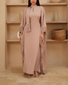 <span class=keywords><strong>Abito</strong></span> EID 2026 U.CHIC Elegante e Raffinato con Frange e <span class=keywords><strong>Mezze</strong></span> <span class=keywords><strong>Maniche</strong></span> Lunghe per Donne Musulmane Jalabiya - Product Image 1