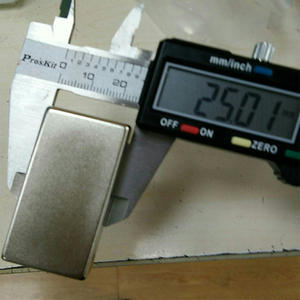 50X25x10 Mm Bloque alternador Imanes de neodimio N52 Imán - Product Image 5