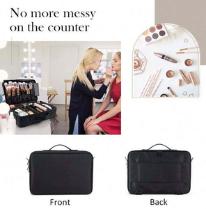 Custom Cosmetic Storage Bags <b>Cases</b> Fashionable Traveling Jewelry EVA <b>Cases</b> with Zipper Closure Portable <b>Makeup</b> Tool Luggage - Product Image 3