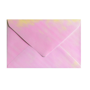 Enveloppes holographiques laser 110x165mm 120gsm, enveloppes de style occidental dégradé pour invitation de mariage et carte de vœux - Product Image 5