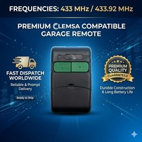 Télécommande de porte de garage de haute qualité 433,92 MHz avec interrupteur DIP, contrôleur sans fil pour barrière de parking et volet roulant