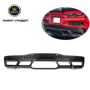 Diffusore Posteriore in Fibra di Carbonio Stile OE per Corvette C8 Z06 <span class=keywords><strong>Eray</strong></span> 2023-25 - Product Image 1