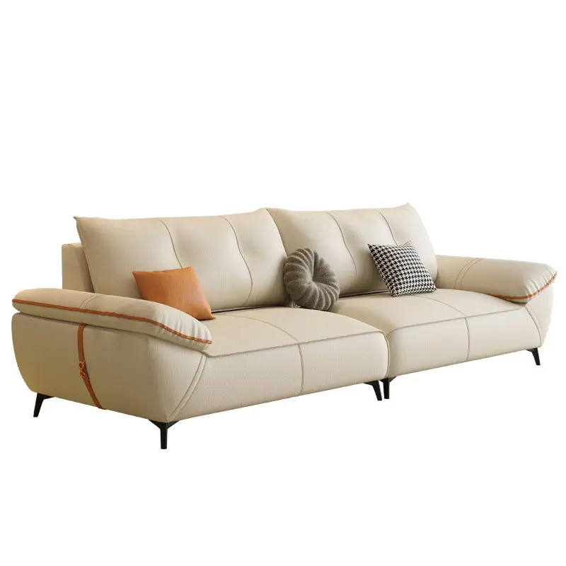 Make you feel like in the clouds comfort sofa living room sofa eco leather sofa sell well