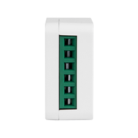 Mini interrupteur intelligent WiFi 16A 1 Gang 2 voies, module d'interrupteur intelligent DIY compatible avec l'application Smart Life/Tuya, compatible avec Alexa et Google Relay
