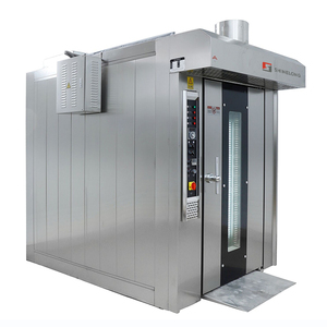 Industrial Big Bakery Rotary <b>Oven</b> 32 Tray Electrical/Gas Commercial High Capacity Stainless Steel 3.1kW <b>Knob</b> Control - Product Image 2