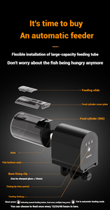Sunsun Selling Best <span class=keywords><strong>Online</strong></span> Shop <span class=keywords><strong>Aquarium</strong></span> Visfeeder Smart Small Size Automatische Viskweekapparatuur Visvoeder Te Koop - Product Image 6