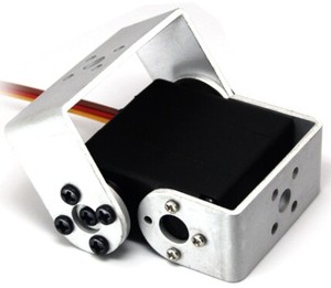 15kg Pan và <span class=keywords><strong>Tilt</strong></span> núi <span class=keywords><strong>servo</strong></span> Bracket/chủ đứng cho robot FPV kẹp Claw Doanh RC Bộ Phận & Accs - Product Image 2