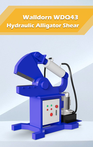 Cizalla Automática para Chatarra Metálica Walldorn, Cizalla Tipo Cocodrilo para Aleación de Aluminio, Acero Inoxidable, Acero al Carbono, Motor Hidráulico, 250KN - Product Image 2