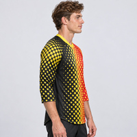 Maillot d'enduro personnalisé pour homme, maillot de course VTT, motif unique, vêtements de cyclisme sublimés, vêtements de descente, OEM