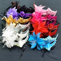 Offre Spéciale styles masques de mascarade vénitiens accessoires de soirée pour adultes masque d'halloween en plastique