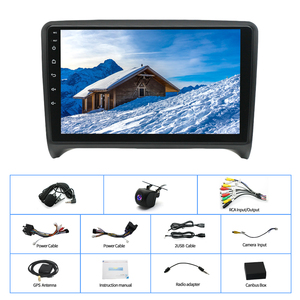 Âm Thanh Xe Hơi Cho Audi Tt Mk2 2006-2014 Carplay Android Tự Động Xe Đài Phát Thanh Navigation Với Nút Xe DVD Máy Nghe Nhạc Đầu Đơn Vị Chất Lượng Cao - Product Image 5