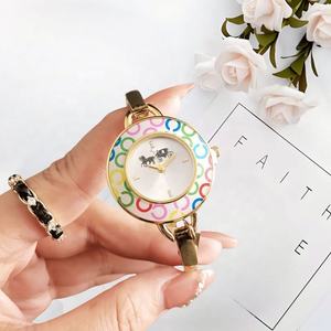 Montre pour femme, style business, boîtier en alliage, cristal saphir, chronographe, bracelet en acier inoxydable, résistante à l'eau - Product Image 2