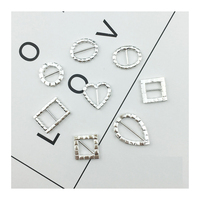 Großhandel High End Strass Legierung Messing Kreis Schnalle Strass Metall Gürtels chn allen für Kleidung