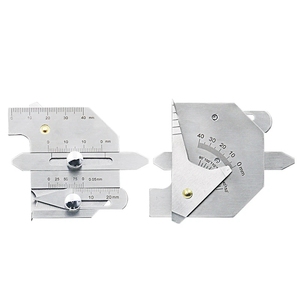 Calibre de soudure compact haute précision <span class=keywords><strong>pour</strong></span> la mesure de la hauteur des points de soudure, règle de soudure <span class=keywords><strong>pour</strong></span> l'inspection des joints métriques - Product Image 2