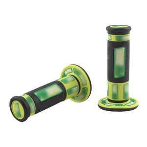 Poignées de guidon de moto universelles PRO PRO TAPER Style, en silicone coloré, avec grip souple, décoratives, pour accélérations - Product Image 2