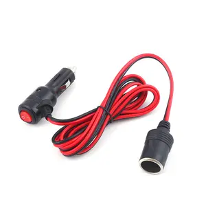 Hochleistungs-Zigarettenanzünder-Schalter 2/3 USB-Ports Schnellkooper-Stromkabel für SCP über heißes Schnellladekabel für Auto