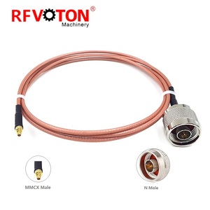 Tùy chỉnh rg316 lắp ráp Cáp MMCX / SMA / BNC / N / SMB Nam Nữ cắm ổ cắm mặt bích rg316 Antenna cáp mở rộng - Product Image 5