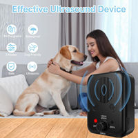 Dispositif anti-aboiement rechargeable DC Sonic, alarme ultrasonique pour aboiement de chien, répulsif à souris pour chiots, mouches et serpents, matériau ABS