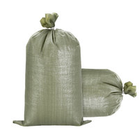 Sacs tissés en PP verts RUIQI, personnalisables avec logo imprimé, imperméables, durables, pour céréales agricoles, sable, produits en vrac, industriels, écologiques, réutilisables, vente en gros