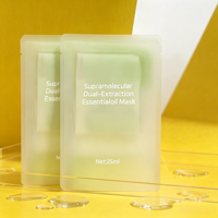Masque Visage Éclaircissant Instantané au Collagène Peptidique, Enzymes, Huiles Essentielles, Niacinamide et Acide Hyaluronique 4D – Marque Blanche