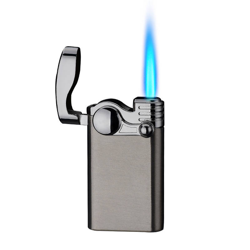 Металлическая заправляемая Зажигалка для сигарет с логотипом на заказ