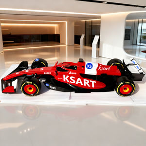 Fiberglass Car Racing Model Statue Life-size Custom Arcade Mall Supermarket Art Design Outdoor Display <strong>Sculpture</strong> - Product Image 3