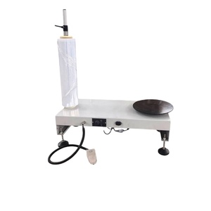 Electric PE Winding Film Packaging <b>Machine</b> Vertical PE <b>Stretch</b> Film Baler Express Logistics Carton Automatic Wrapping Tools - Product Image 5