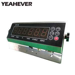 वजन मशीन स्टेनलेस स्टील सामग्री बड़े एलईडी स्क्रीन टेबल तार वजन पैमाने सूचक - Product Image 3