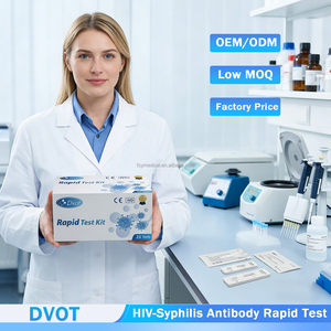 Prueba Rápida de Anticuerpos contra VIH y Sífilis para Detección Rápida de Infección Dual, Alta Precisión, Fácil de Usar, Certificación ISO - Product Image 1