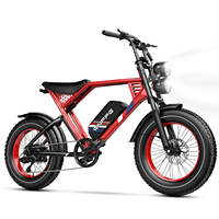 Nouveau Vélo Électrique Tout-Terrain Adulte 20 Pouces Pneus Larges Moteur Brushless 1500W Batterie Lithium 48V 22.5AH Cadre en Alliage d'Aluminium Freins Hydrauliques Doubles