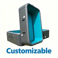 Piscine gonflable en PVC de haute qualité, taille personnalisable avec filtre pour une utilisation en extérieur par les familles et les enfants
