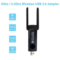 Adaptateur WiFi 7 pour ordinateur portable, double bande 2,4G et 5G AX1800, USB 3.0 interne, 1200 Mbps, prix bas