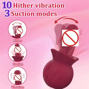 เครื่องสั่นสำหรับผู้หญิง ของเล่นทางเพศ กระตุ้นจุดสุดยอด ไวเบรเตอร์แบบแท่ง ควบคุมผ่านแอพ รีโมท กันน้ำ ซิลิโคน ชาร์จไฟได้ 10 ระดับความแรง - Product Image 6