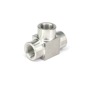 अनुकूलित टी के आकार 3-रास्ता फिटिंग पुरुष महिला के लिए हवा तेल पानी ईंधन दबाव सेंसर गेज - Product Image 1