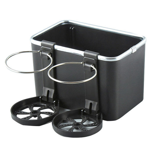 Car Armrest Box Storage Box Car Multi-function Paper Towel Box Drink Bracket Water Cup Holder
