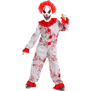 Disfraz de Payaso Asesino para Niño, Traje de Payaso Aterrador, Disfraz de Halloween para Niños, <span class=keywords><strong>Disfraces</strong></span> de Maquillaje - Product Image 5